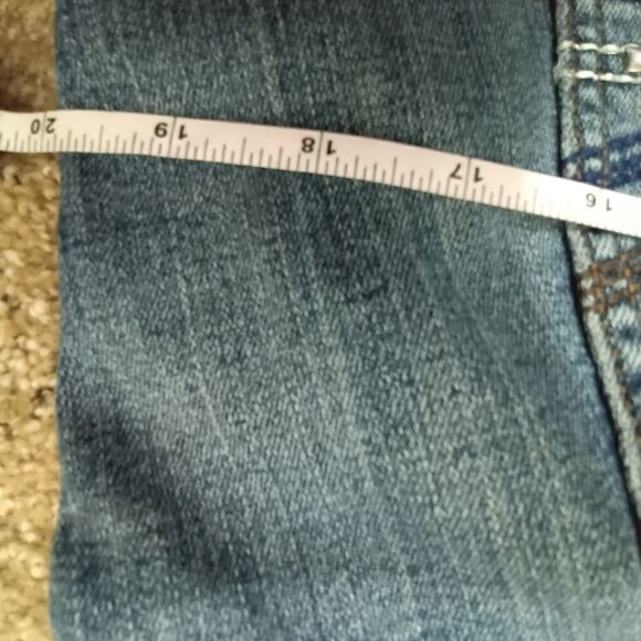 Tommy Hilfiger 14R Full Length Blue Denim Zipper Pockets Women's Jeans - Picture 6 of 11